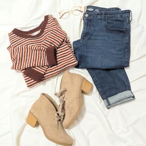 Downeast striped sweater